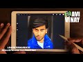 Learn procreate realistic digital painting  how to paint  ajay devgn  avi vinay