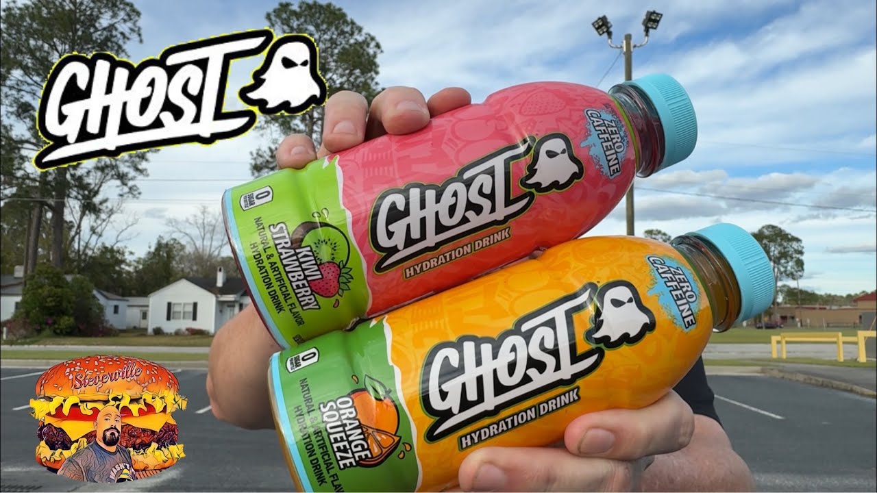 Ghost Kiwi Strawberry and orange squeeze Hydration Drink Review 🥝 🍓 🍊