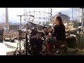 Pearl Artist Jaska Raatikainen Drum Cam - Lake Bodom @ Tuska, Helsinki Finland 27.6.2014