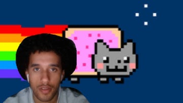 Reacting to Nyan Cat 12 hours (8K)