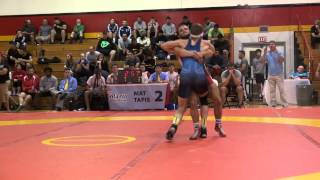 2014 CAN CUP SR FS 57kg Chris Waltner (Kingston) vs Elvir Uzonovis (Guelph)