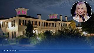 Maine governors residence lit pink in honor of Dolly Parton