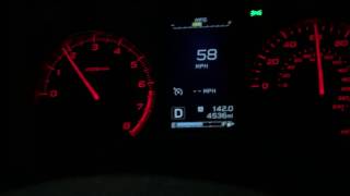 2017 Subaru Impreza Sport Cruise Control Light Flashing