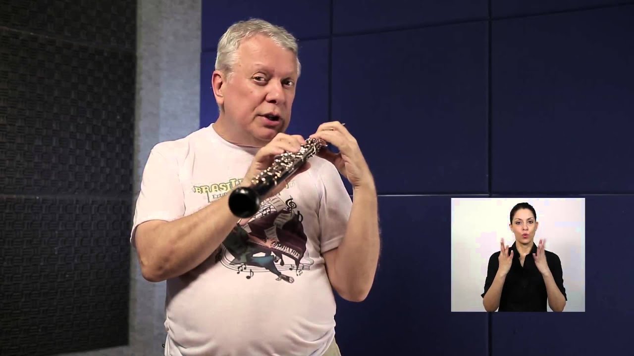 Videoaula Oboé (acessível) | Luis Carlos Justi | Técnicas e exercícios