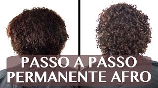 Passo a passo Permanente Afro Salon Line