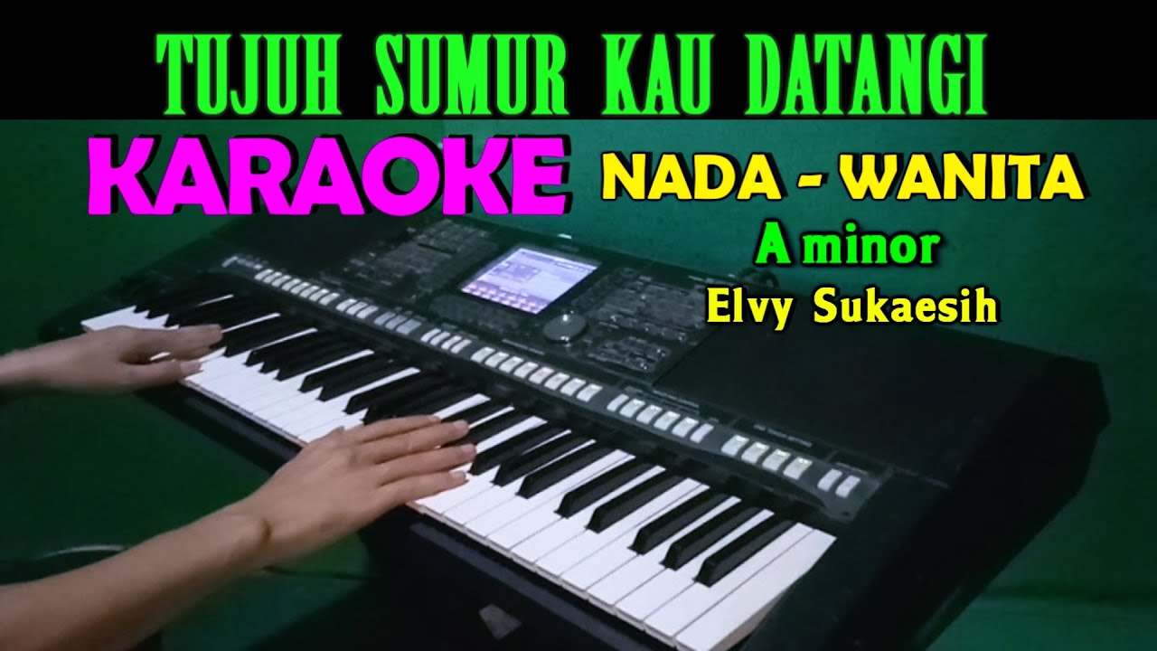 TUJUH SUMUR - Elvy Sukaesih | KARAOKE Nada Wanita, HD