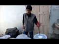 Saurabh dinesh gadhavi playing drums
