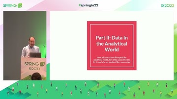 Our DataMesh Journey: data architectures for microservices by Carlos Saona-Vázquez - Spring I/O 2022