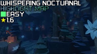 Roblox: Flood Escape 2 - Whispering Nocturnal [Highlight Map] (Easy - 1.6)