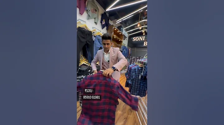 Buy Shirt @ Just ₹135/-😳🤑 #bestprice #wholesalemarket #mumbai #sonibros #biggestmanufacturer #grab