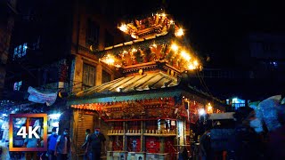 Night Markets of Kathmandu - 3D Audio | Virtual City Walking Tour | Binaural Sounds | 4K ASMR