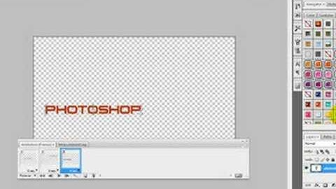 Adobe Photoshop CS3 Animation Tutorial
