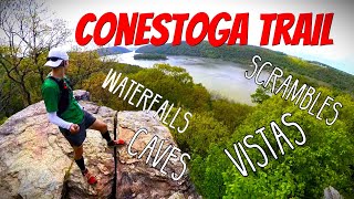 Conestoga Trail - Caves, Waterfalls, Scrambles and so much more!