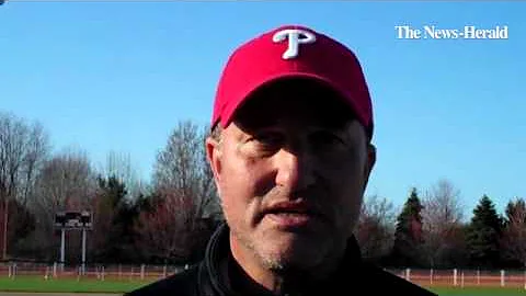 Perry coach Joe Medlen gives his thoughts after hi...