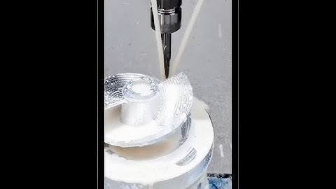 CNC Machining a blisk