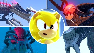 Sonic Frontiers - All Bosses (4K HD)