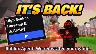 Roblox restored my game so we made a HUGE update
One of my worst nightmares happened last month, my game was deleted by Roblox because of a DMCA from Mojang (Minecraft.) We fought the DMCA and won - my Roblox game is back. We also revamped the game with a massive update which I cover in the video.
Play High Realms: https://www.roblox.com/games/18629143858/High-Realms-Revamp-Arctic
β Subscribe or no luck for u: https://youtube.com/@realDV?sub_confirmation=1
β Use Star Code DV when buying Robux! Using my starcode directly supports me :)
β Join DV Plays Membership! https://www.youtube.com/darkvipertv/join
β Join the Discord: https://discord.gg/dvplays
π§’ Get Official DV Merch! https://dvplays.clothing
π₯ Roblox UGC: https://www.roblox.com/catalog?Category=1&CreatorName=DVwastaken&salesTypeFilter=1
#skyblock Roblox restored my game so we made a HUGE update