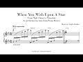 When You Wish Upon A Star - kno Piano Music - Sheet music transcription image