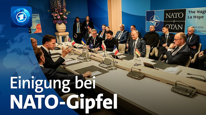 NATO-Gipfel mit einer Einigung zu Ende gegangen
