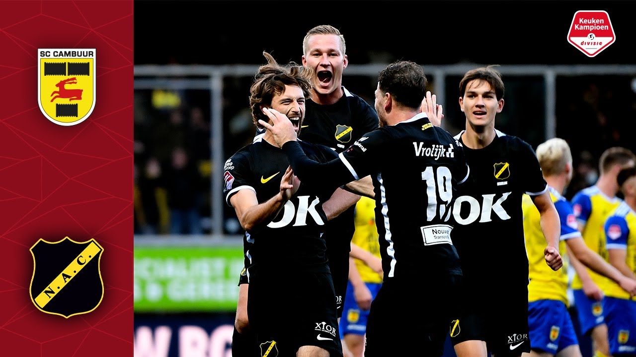 Samenvatting SC Cambuur NAC Breda (15102023) YouTube Samenvatting SC Cambuur NAC Breda (15102023) YouTube