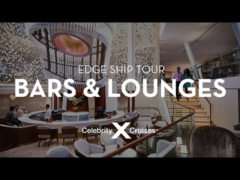 Video: Celebrity Solstice Cruise Ship Lounges und Bars