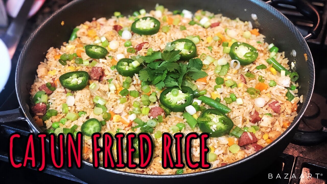 CAJUN FRIED RICESPICY!! YouTube