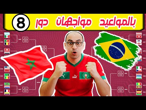 بالمواعيد جدول مباريات دور ربع نهائي كأس العالم للناشئين لاقل من 17 عام مباراة المغرب والبرازيل