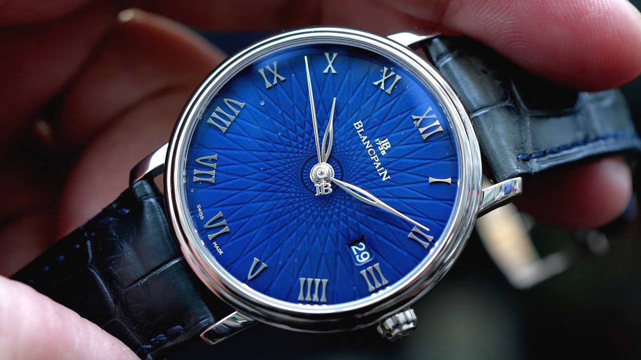 [Đẹp & Rẻ] Blancpain Villeret Ultra Slim White Gold 38mm 6223C-1529-55A | Hotline 0982298881