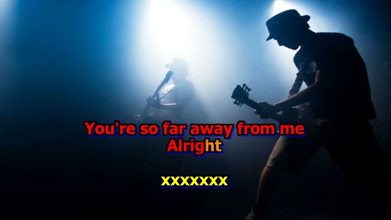 Dire Straits  So Far Away Karaokê