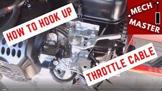 5.5hp 6.5HP 7hp gokart drift trike Engine Throttle Control Lever Kit 