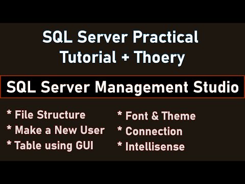 SQL Server Management Studio, Software Basics
