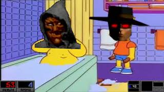 Caleb hits Cultist with a chair