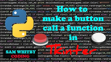 How to Make a Button With a Function in Tkinter