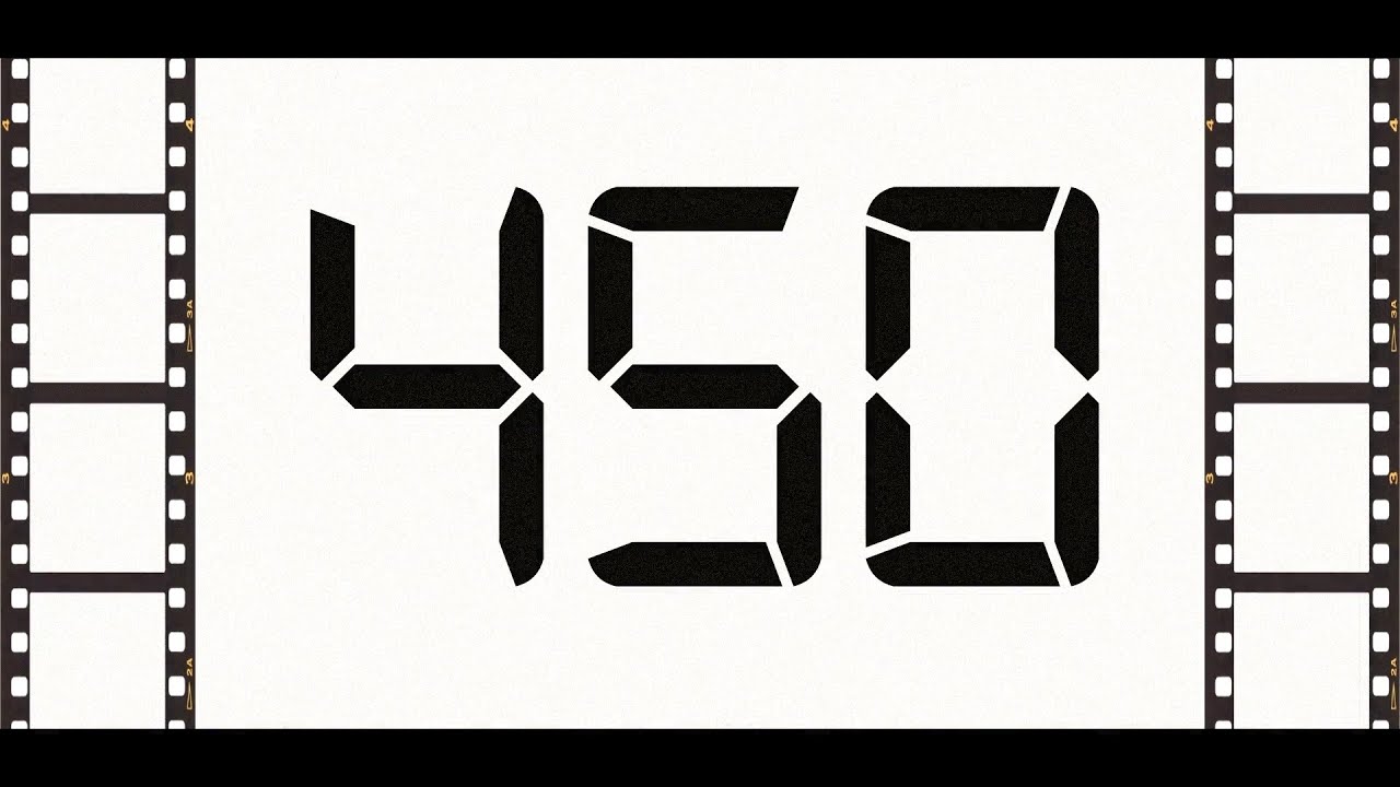 Countdown from 450 to 0 (Retro) - YouTube