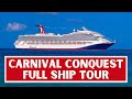 Carnival Conquest Ship Tour (2019)