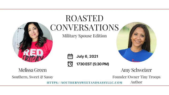 "Roasted Conversations" with Amy Schweizer!