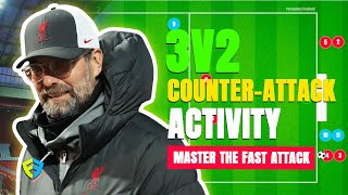 Lightning Fast Attacks: Deadly Attack 3V2 Continuous Counter Attack Drill