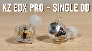 KZ in ear monitors review  KZ EDX Pro earphones 