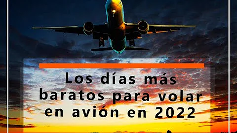 ¿Qué mes es el más barato para volar?