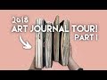 Art Journal Tour of my 2018 Zeta Sketchbook!