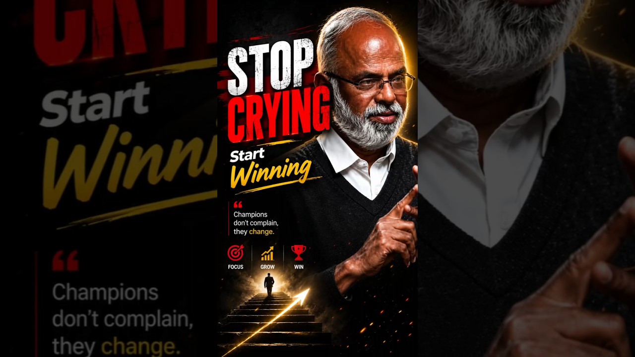 Stop Crying. Start Winning. #successmindset #mindset #shorts