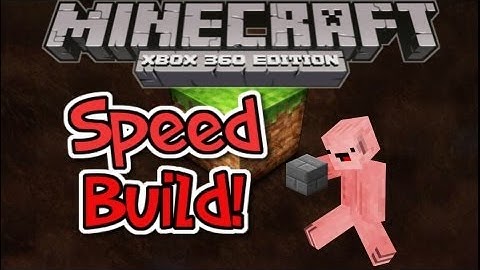 Minecraft|Speed Build #2|Spleef Part #2