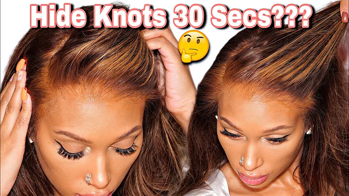 👀 HIDE WIG KNOTS: Wig Knots Won't Bleach? 30-Sec KNOT BLEACH METHOD Lace Wig Install
