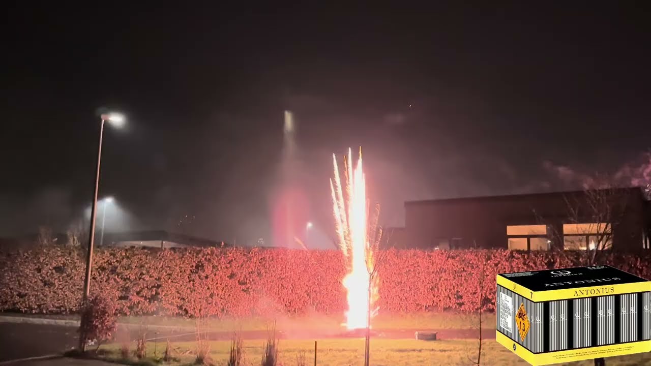 [CRAZY] Antonius, Overload 11, Black Lable 2 & Dark - Fyrværkeri Test 2023