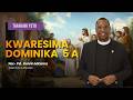 TAFAKARI YETU DOMINIK AYA 5YA KWARSMA MWAKA A Na Fr Kelvin Mkama