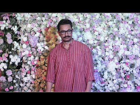 Aamir Khan At Aayush Sharma And Arpita Khan Sharma Eid Party 2023