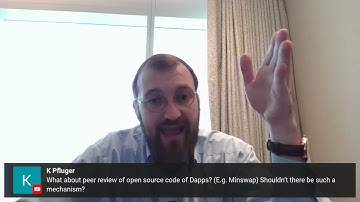 Charles Hoskinson on What about peer review of Open Source Code dApps