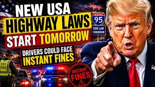 New USA Highway Laws Start TOMORROW β Drivers Could Face Instant Fines