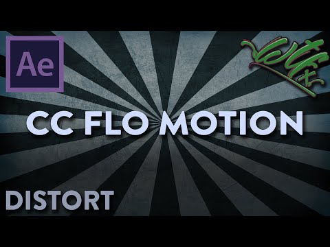 After Effects Tutorial: Distort: CC Flo Motion