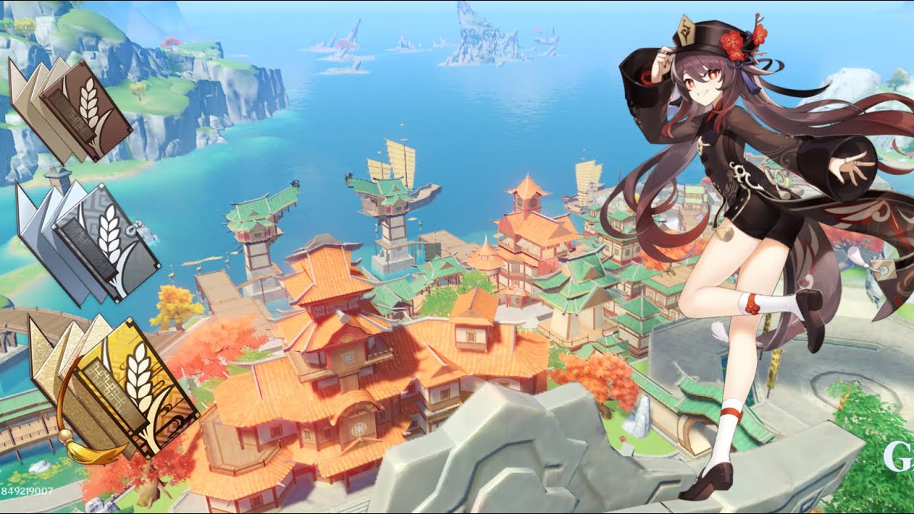 Hu tao 🔥Talent Levelup Materials Philosophies of Diligence Genshin